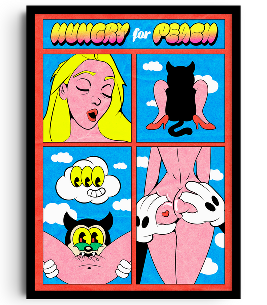 Hungry for peach