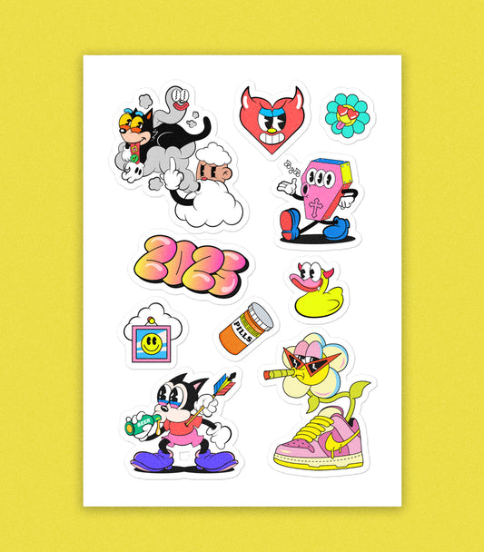 Sticker Sheet – 2025 Edition