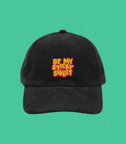 Be My Sticky Sweet Corduroy Cap