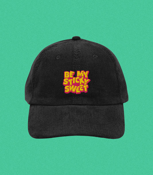 Be My Sticky Sweet Corduroy Cap