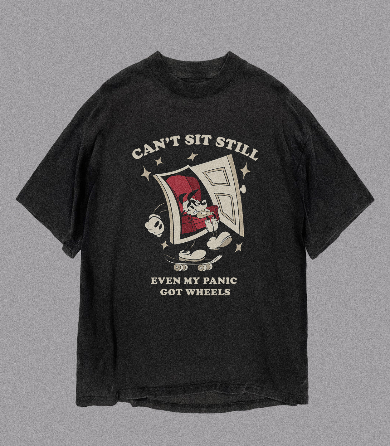 Panic Oversized Tee